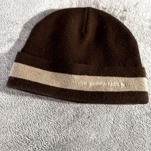 The North Face beanie. Brown. One size fits most